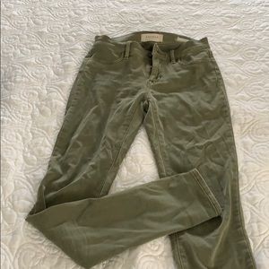 Pacsun olive green jeggings  waist 23